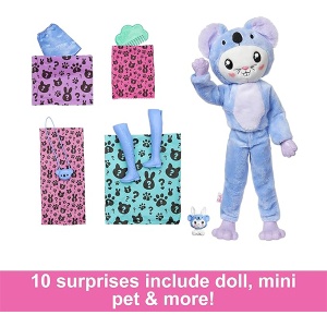 Barbika Cutie Reveal Colorful zeka koala Barbie CO178605 - Img 3