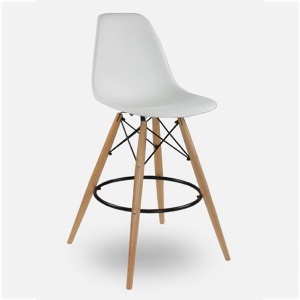 Barska stolica Charlie bar bela FA0062