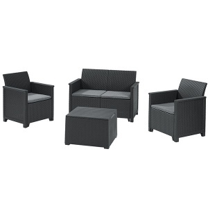Baštenska garnitura Elodie 2 seater grafit Keter CU 253948