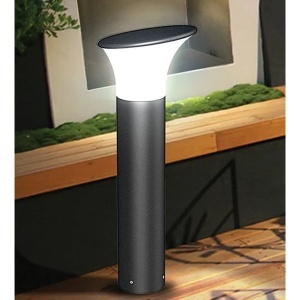 Baštenska lampa E27 300mm IP65 GRF965-30 Elmark 965P300 - Img 2