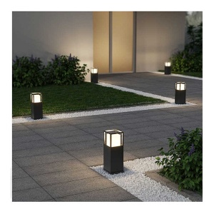 Baštenska led lampa stub Witham 15x15x40cm 14,5W Trio Lighting 577860142 - Img 2