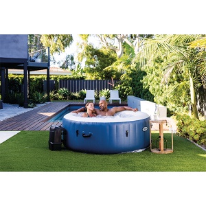 Bazen Đakuzi Intex Pure Spa 28486 180x66cm 677L za 4 osobe plavi - Img 3