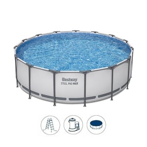 Bazen porodični za dvorište Bestway Steel Pro Max 457x122cm sa kompletnom opremom 56438E