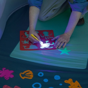 Bazen za dvorište BESTWAY Doodle Glow 280x157x46cm 54136 - Img 3