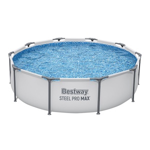 Bazen za dvorište Bestway Max 305x76cm sa čeličnim ramom i pumpom 56408