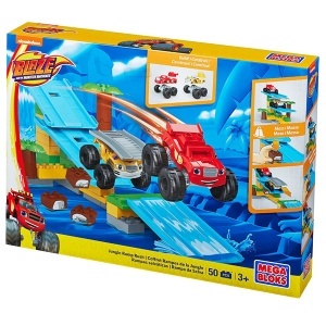 Blaze Set Mega Bloks Jungle Ramp Rush 39888
