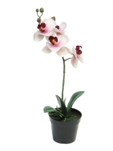 Cvet u saksiji Orhideja 35cm roze 040066