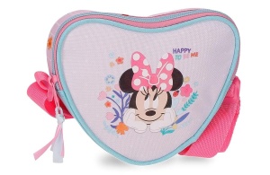 Dečija Torba Na Rame Disney Minnie Happy To Be Me Poliester 19,5x11,5x7cm roze plava