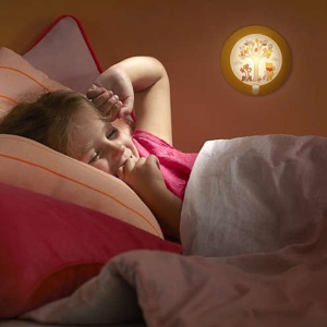 Dečija zidna lampa Winnie sa senzorom žuta 71765/34/16