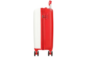 Dečiji kofer 50 cm Happy Pets bela/crvena Roll Road 49.913.48 - Img 2