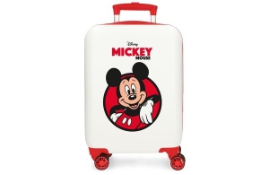 Dečiji kofer 50 cm Red bela Mickey 47.713.47