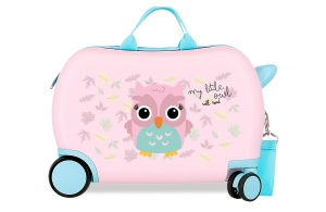 Dečiji kofer na točkićima Happy Pets orchid pink Roll Road 49.910.46