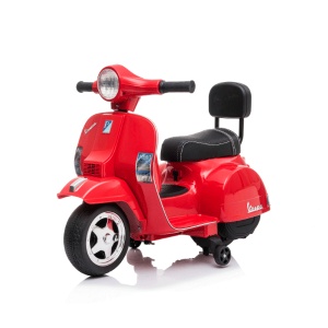 Dečiji motor na akumulator mini crvena Vespa 58 - Img 2
