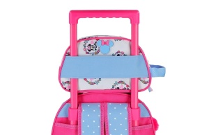 Dečiji neseser Disney Minnie Flowers 24x14x10cm roze plava - Img 4