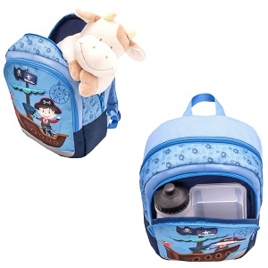 Dečiji ranac Belmil Kiddy 305-4 Pirates Blue 23x13x33cm - Img 4