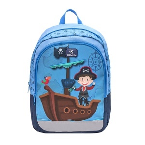 Dečiji ranac Belmil Kiddy 305-4 Pirates Blue 23x13x33cm