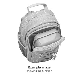 Dečiji ranac Belmil Mini Kiddy 305-9 Little Jungle plava 20x23x9+6cm - Img 4