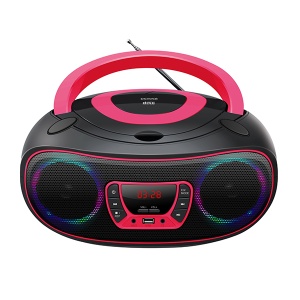 DENVER cd boombox TCL-212BT Roze