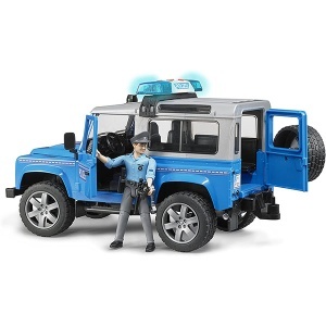 Džip Land Rover policijski sa policajcem Bruder 025977 - Img 2