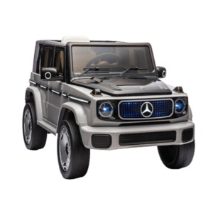 Džip na akumulator Mercedes EQG 12V Sivi CO146807