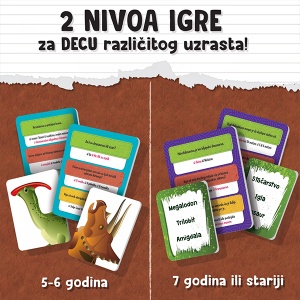Edukativni set dinosaurusi i primati Lisciani 58565 - Img 2