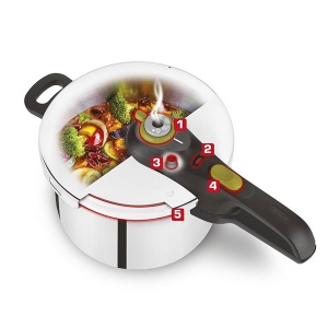 Ekspres lonac Tefal Secure NEO set 6l+4l P2544331 - Img 4