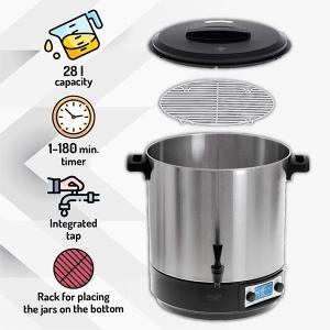 Električni aparat za pasterizaciju 28 l Adler AD4496 - Img 4