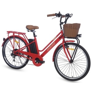 Električni bicikl 26" crvena CALIFORNIA Galaxy 330023