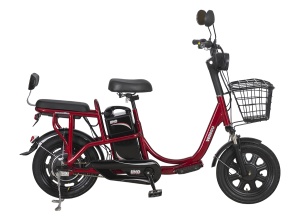 Električni bicikl 48V 12Ah crveni Veneco Uno 1300157 - Img 2