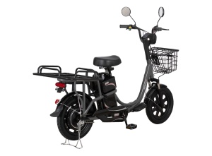 Električni bicikl 48V 12Ah sivi Veneco Uno Cargo 1300165 - Img 3