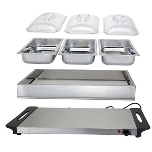 Električni grejač za hranu 2u1 65x27x17cm Vilde 870176 - Img 2