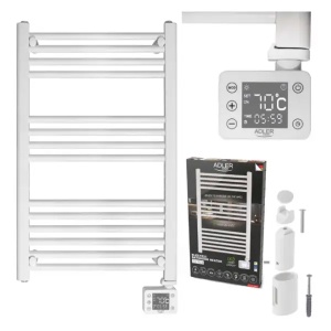 Električni kupatilski radijator sa LED displejem 14 rebara IP24 Adler AD7824 - Img 2