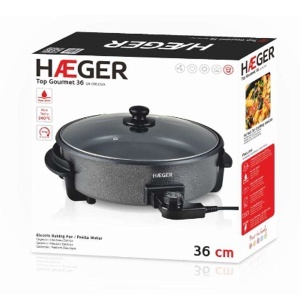 Električni tiganj za pizzu 36x9 cm 1500W Haeger HEGR-036.012A - Img 2