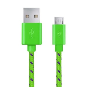Esperanza Micro USB kabl 1m EB175GP zeleni