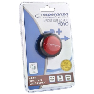 Esperanza USB 2.0 Hub 4 porta EA135R - Img 4