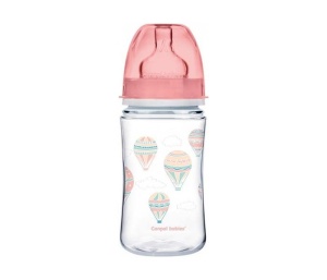 Flašica Široki Vrat 240ml PP 0m+ Canpol Babies Easy Start Clouds 35/225_pin