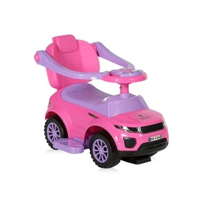 Guralica auto sa ručkom Off Road pink Lorelli 10400030004 - Img 2