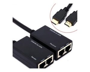 HDMI ekstender pasivni MaxPro Line do 30m 1080p crni - Img 3