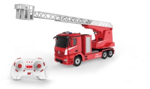 Igračka kamion Rastar Kamion -Mercedes-Benz Antos Fire Engine 1:24