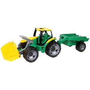 Igračka maxi traktor sa lopatom i prikolicom Lena A052494