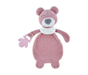 Igračka Meda Sa Glodalicom Roze Babyjem 92-26808
