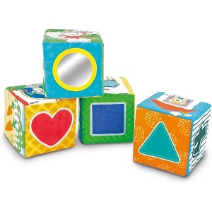 Igračka za bebe Mekane kocke Winfun 45160 - Img 2
