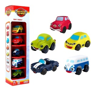 Igračke za bebe autići 5kom Motor Town 37030 - Img 1