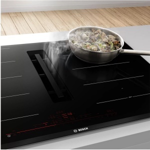 Indukciona ploča za kuvanje sa integrisanim aspiratorom 80cm Bosch PXX875D67E - Img 2