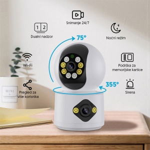 IP Wi-Fi dual kamera WFIP-3103X - Img 2