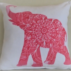 Jastučnica Slon roze 40x40 2029-1