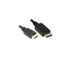 Kabl E-Green DisplayPort 1.4 na HDMI 2.0 1.8m crni 4K - Img 2