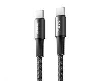 Kabl Velocity USB-C na USB-C crni Remax 240W 1.2m