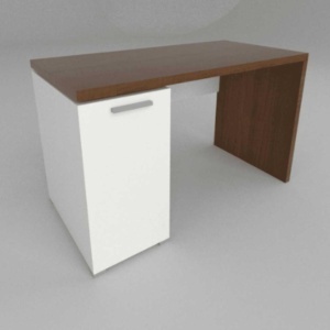 Kancelarijski sto sa komodom sa leve strane 135x60x75 Clio 2