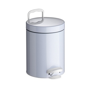Kanta za đubre de luxe bela 5l 272951